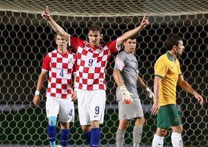 نيكيكا یلاویچ|خوشحالی جلاویچ بعد از باز کردن دروازه استرالیا.