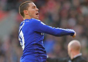 ادن هازرد|ساوتهمپتون 1 - 1 چلسی / لیگ جزیره