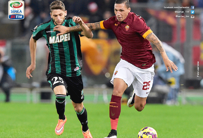 آاس رم 2 - 2 ساسوئولو/ هفته چهاردهم سری آ