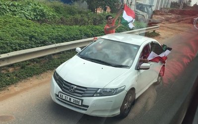 تیم ملی فوتبال ایران وارد هند شد