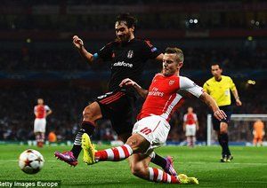 جک ویلشر|آرسنال 1-0 بشیکتاش /  پلی آف لیگ قهرمانان اروپا