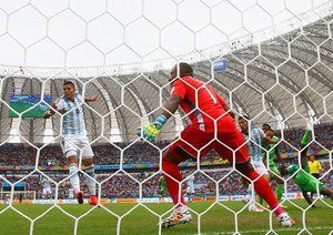 مارکو روجو|لحطه به ثمر رسیدن گل آرژانتین توسط  مارکو روجو.