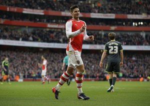 اليوير ژیرود|آرسنال 2 - 0 میدِلزبورو / جام حذفی