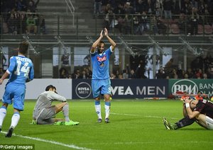 گونزالو ایگواین|میلان 0 - 4 ناپولی / سری آ