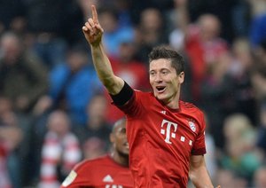 رابرت لواندوفسکی|بایرن مونیخ 5 - 1 وولفسبورگ / بوندسلیگا