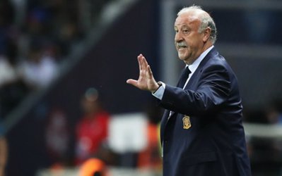 خوشحالی دل بوسکه از سه گل اسپانیا به ترکیه