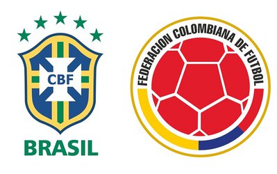 ترکیب تیم‌های ملی برزیل و کلمبیا مشخص شد