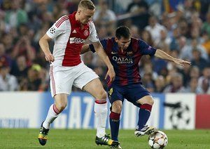 لیونل مسی|بارسلونا 3 - 1 آژاکس / لیگ قهرمانان