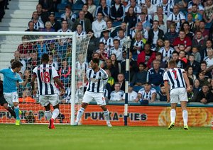 داوید سیلوا|وست برومویچ 0 - 3 منچستر سیتی / لیگ برتر انگلستان