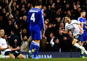 ناصر چادلی|تاتنهام 5 - 3 چلسی / لیگ جزیره