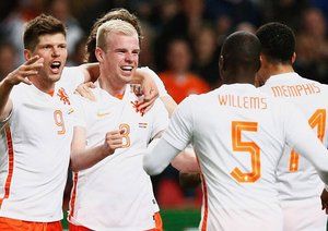 دیوی کلاسن|هلند 2 - 0 اسپانیا / دیدار دوستانه