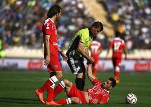 امید عالیشاه|پرسپولیس تهران 1 - 0 استقلال تهران / لیگ برتر