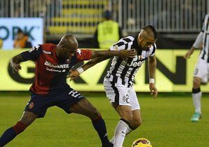 آرتور ویدال|کالیاری 1 - 3 یوونتوس / سری آ