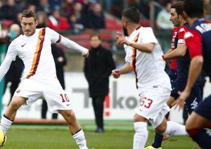 فرانچسکو توتی|کالیاری 1 - 2 رم /  سری آ