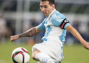 لیونل مسی|آرژانتین 2 - 2 مکزیک / دیدار دوستانه