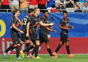 رحيم شاكيل استرلینگ|لیورپول 1-0 المپاکوس / کاپ گینس