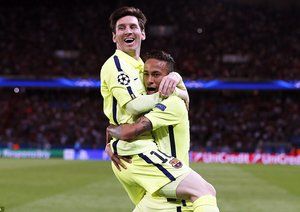 نیمار - مسی|پاریس سن ژرمن 1 - 3 بارسلونا / لیگ قهرمانان