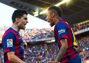 نیمار - بارترا|بارسلونا 2 - 0 رئال سوسیداد / لالیگا