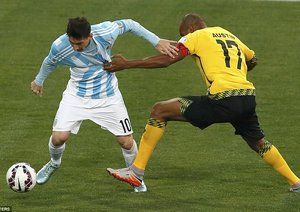 لیونل مسی|آرژانتین 1 - 0 جامائیکا / کوپا آمریکا 2015