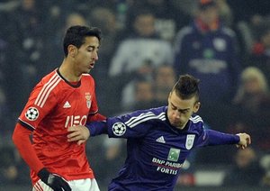 اندرلشت 2-3 بنفیکا / گروه C لیگ قهرمانان اروپا