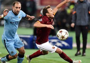 پابلو زابالتا|رم 0 - 2 منچستر سیتی / لیگ قهرمانان