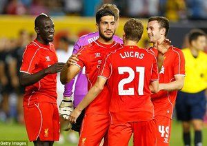 لیورپول|لیورپول 2-2 منچستر سیتی / دیدار دوستانه