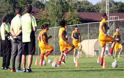 حاشیه‌های تمرین پرسپولیس | تمرین پرفشار و هفت گانه سرخپوشان