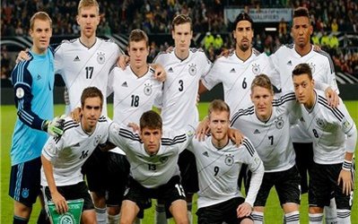 رویارویی با کامرون جشن قبل از حضور در جام جهانی ژرمن‌ها