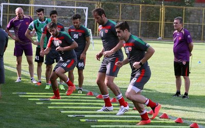حاشیه‌های تمرین پرسپولیس | حضور احمدزاده و ماریچ در تمرین پرسپولیس