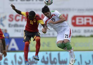 رضا حقیقی‌|ایران 1-1 آنگولا