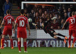 سیمون مینیوله|هال سیتی 1 - 0 لیورپول / لیگ جزیره