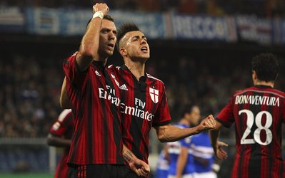 سری‌آ | سامپدوریا 2 - میلان 2 / توقف میلان برابر سامپدوریا در دیداری پربرخورد