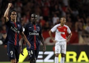 ادینسون کاوانی|موناکو 0 - 3 پاریس سن ژرمن / لوشامپیونه