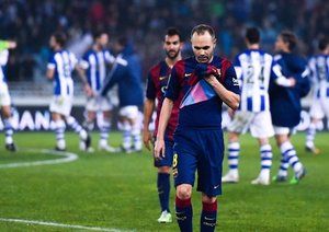 آندرس اینیستا|رئال سوسیداد 1 - 0 بارسلونا / لالیگا