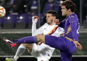 الساندرو فلورنزی|فیورنتینا 1 - 1 رم / لیگ اروپا