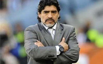 ماردونا وارد برزیل شد