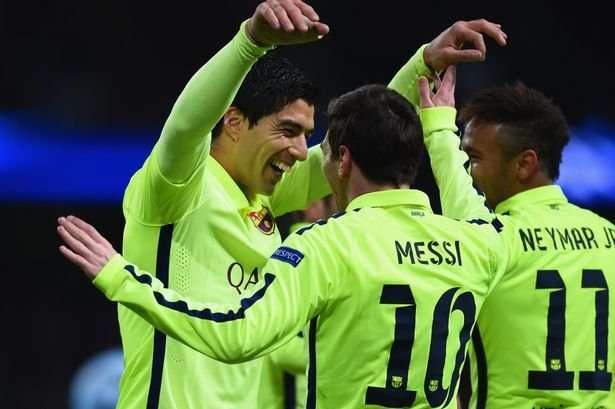 منچستر سیتی 1 - 2 بارسلونا / لیگ قهرمانان باشگاه های اروپا / گل های بازی