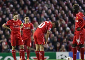 حسرت بازیکنان لیورپول