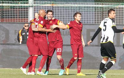 سری‌آ | اودینزه ۰ - رم ۱ / ۳ امتیاز ارزشمند آ.اس رم در خانه اودینزه + گزارش تصویری