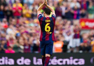 ژاوی|بارسلونا 2 - 2 دپورتیوو لاکرونیا / لالیگا