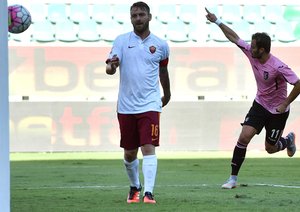 آلبرتو جیلاردینو|پالرمو 2 - 4 رم / سری آ