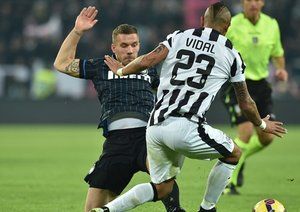 لوكاس پودولوسكي - آرتور ویدال|یوونتوس 1 - 1 اینترمیلان / سری آ