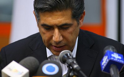 خداحافظی احساسی افشین قطبی با هواداران شیمیزو