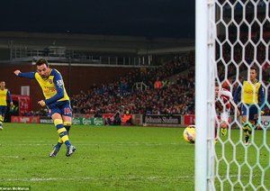 سانتی کازورلا|استوک سیتی 3 - 2 آرسنال / لیگ جزیره