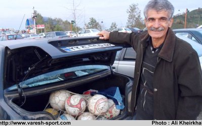 جاوید جهانگیری، پیشکسوت فوتبال کشورمان در بیمارستان بستری شد