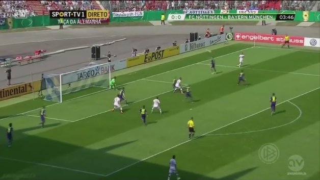 ناتینگِن 1 - بایرن مونیخ 3 / جام حذفی آلمان/ گل های مسابقه