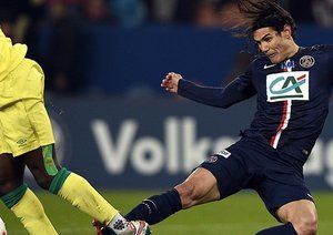 ادینسون کاوانی|پاریس سن ژرمن 2-0 نانت / جام حذفی