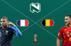 مرور آمار و فکت های جالب پیش از دیدار حساس فرانسه و بلژیک 