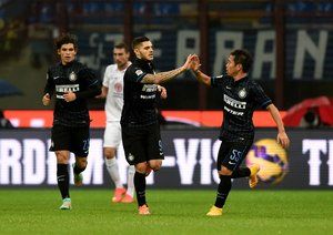 مائورو ایکاردی|اینترمیلان 2 - 2 هلاس ورونا /  سری آ