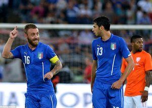 دانیله د روسی|ایتالیا 2-0 هلند / دیدار دوستانه